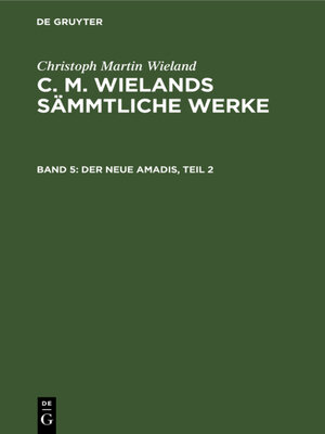 cover image of Der neue Amadis, Teil 2